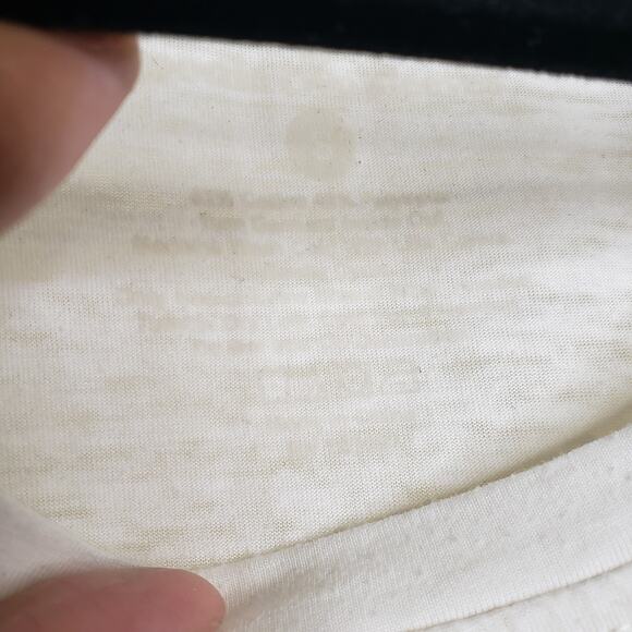 Journey| Scarab White Faded Burnout Tee - Picture 4 of 13